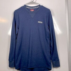 Wrangler Cotton weave long sleeve tee